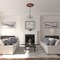 Ekena Millwork Anthony Ceiling Medallion (Fits Canopies up to 11 5/8"), 29 3/8"OD x 11 5/8"ID x 1 1/8"P, Firebrick CM29ATFIF - alternate 2